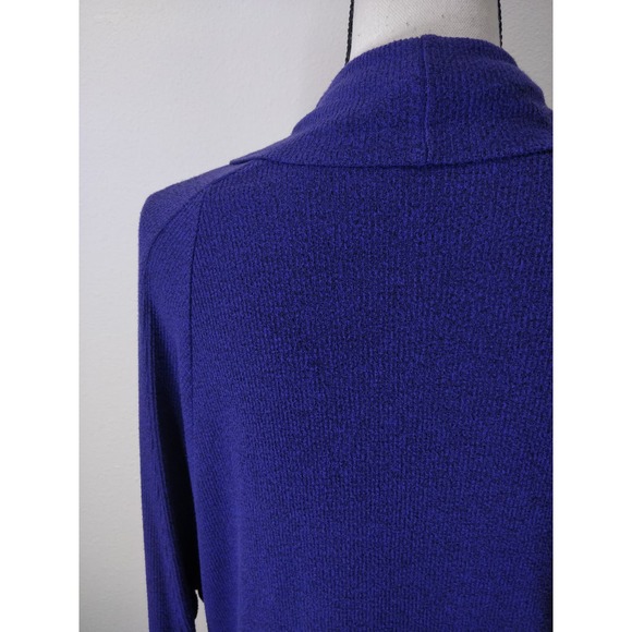 Urban Outfitters Ecote Blue Open Front Knit Cardigan Sweater Women's Size M - Picture 8 of 11